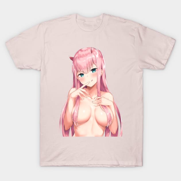 Zero Two T-Shirt by Venandeu